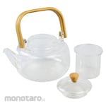 One Two Cups Teapot Gagang Kayu