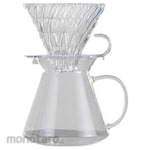 HARIO V60 Glass Coffee Brewing Kit (Alat Seduh Kopi)