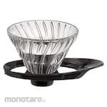 HARIO V60 Glass Coffee Dripper (Dripper Kopi)