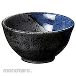 Kanedai Shirokiya Black-blowing Blue-Flowing Sake Cup