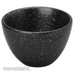 Kanedai Shirokiya Silver Black Chibi Sakazuki Sake Cup