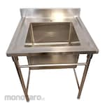 FOTEC Standart Single Sink with BS Non Faucet Knock Down (Wastafel Portabel)