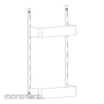 HAFELE Plus H2 Door Base Unit Anthracite