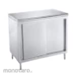 MUTU Worktable Enclosed with Sliding Door/Pull Door (Meja Dapur Kabinet)