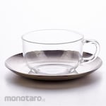 Suji Ruben Cup and Stainless Steel Saucer (Cangkir)