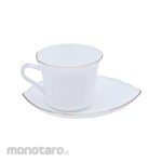 Delicia Cangkir Kopi Dengan Saucer Leaf