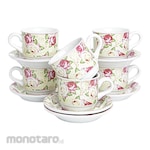 VICENZA Set Cangkir dengan Alas