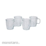 Delicia Mug Engrave Glass (Gelas Cangkir)