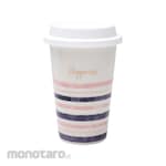 Delicia Mug Happiness with Lid (Gelas Cangkir)