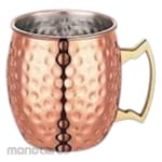 TLC Mule Mug Dotted with Gold Brass Handle (Gelas Cangkir)