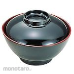 ENTEC Soup Bowl Melamine Kasumi Style Akane Uchi (Mangkok Sup)