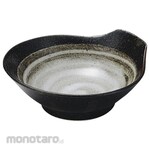 Kanedai Shirokiya Handled Drinking Bowl with Snow in Miyama (Mangkok)