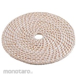 MANYO Round Pot Stand Rattan