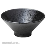 Kanedai Shirokiya Rice Bowl Ariake Black (Mangkok Nasi)
