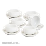 VICENZA Soup Bowl with Base (Mangkok Sup)