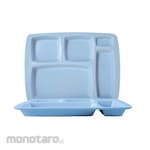 Onyx (Melamine) Plate Tray 5-Compartment (Piring Sekat)