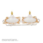 VICENZA Plate Concave Small with Cone Cover (Piring)