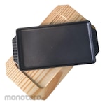 Reno Cast Iron Hot Plate with Wooden Tray (Piring Sizzling)