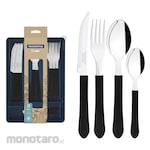 Tramontina Set Peralatan Makan Oasis dengan Tempat (Set Alat Makan)