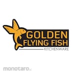 Golden Flying Fish Tempat Sendok dan Garpu Stainless Steel