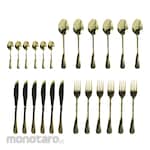 Taffhome Cutlery Set Tools Spoon Fork Knife (Alat Makan)