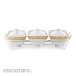 VICENZA Cutlery Set with Rack (Alat Saji)