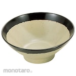 Kantoh Plastic Industry Melamine Shigaraki Soba Bowl