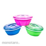 Lucky Star Mangkok Buah Oval DX + Tutup Transparan