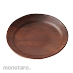 Golden Dragon Piring Bulat Model Kayu