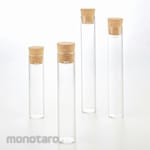 Suji Flat Bottom Sample Tube with Cork