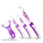 Oxone Flower Knife set 3pcs