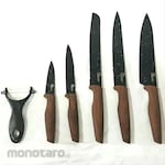 Oxone Knife Set Black Marble (Pisau Dapur)
