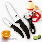 Oxone Knife Set Ceramic 3pcs (Pisau Dapur)