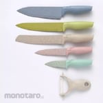 Oxone Knife Set Multicolor Marble (Pisau Dapur)