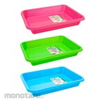 Green Leaf Nampan Segi