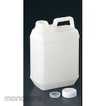CB plus Pe Flat Square Bottle with Hand CAP and