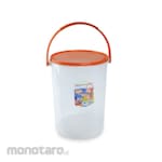 Green Leaf Storage Box Pail Areta Handy Tight Container with Handle (Toples)