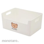 HELIDFANDA Kotak Penyimpanan dengan Pegangan Motif Bear