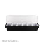 JIWINS 6-Compartment Condiment Holder