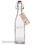 KILNER Square Clip Top Bottle