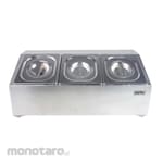 MUTU Condiment Dispenser Tempat Bumbu Dapur 3 Baris