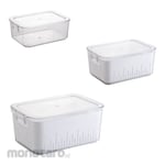 Oxihom Kotak Penyimpanan Saringan Sayur Buah