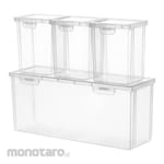 Oxihom Toples Plastik Kotak Bening