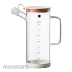 Pinmoo Botol Kaca Wadah Minyak