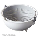 TRUSCO Colander Spin Wheel Bowl Integrated Round (Peniris Sayur)