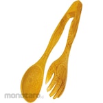 MARUJYU Carbonized Bamboo Salad Server