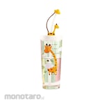 Luminarc Glass Tumbler Bucolique Lille Scale (Giraffe) With Straw + Air Tight