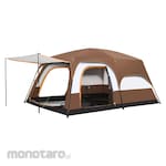 Non Brand Waterproof Camping Tent 2 Kamar + 1 Ruang Tamu