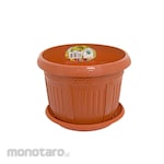 Green Leaf Pot Bunga Roman