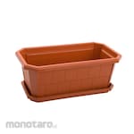 Green Leaf Pot Bunga Rosya